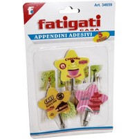 GANCI ADESIVI cm.5 PZ.3 GANCI ADESIVI cm.5 PZ.3