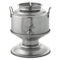 FUSTO INOX LT.5 CON RUBINETTO INOX E BASE