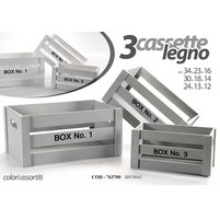 CASSETTE LEGNO PZ.3 CM.24-29-34