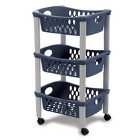 CARRELLO OTELLO 3 PIANI C-RUOTE stefanplast CARRELLO OTELLO 3 PIANI C-RUOTE stefanplast