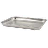 TEGLIA PIZZA INOX RETT.CM. 40X28 TEGLIA PIZZA INOX RETT.CM. 40X28