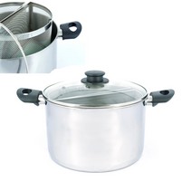 SPAGHETTIERA INOX CM.24 2 CESTI