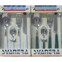 POSATE ELENA-VISUAL INOX 18-10 PZ.24 svanera