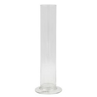 VASO VETRO MONOFIORE H30