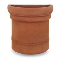 VASO PARETE TERRA DI SIENA CM.50