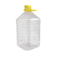 BOCCIONE PLASTICA PET LT.5 TAP.GIALLO
