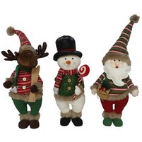 PUPAZZO NATALE 3 SOGGETTI CM.55