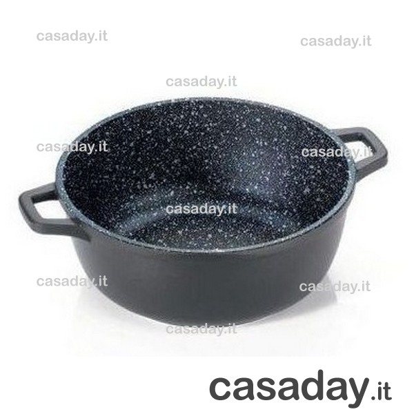 CASSERUOLA PIERRESTONE PRESSOFUSO CM.28 antik ars CASSERUOLA PIERRESTONE PRESSOFUSO CM.28 antik ars