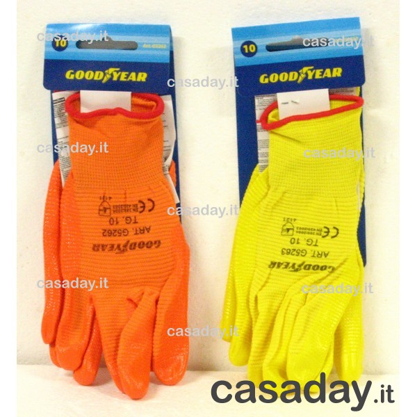 GUANTO NYLON SPALMATO NITRILE goodyear