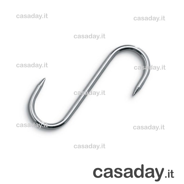 GANCIO MACELLAIO INOX 180X8 58315 ausonia GANCIO MACELLAIO INOX 180X8 58315 ausonia