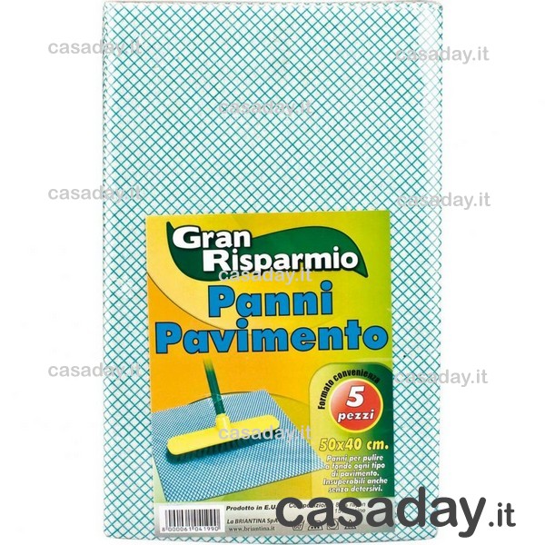 PANNI PAVIMENTO 50X40 PZ.5 PANNI PAVIMENTO 50X40 PZ.5