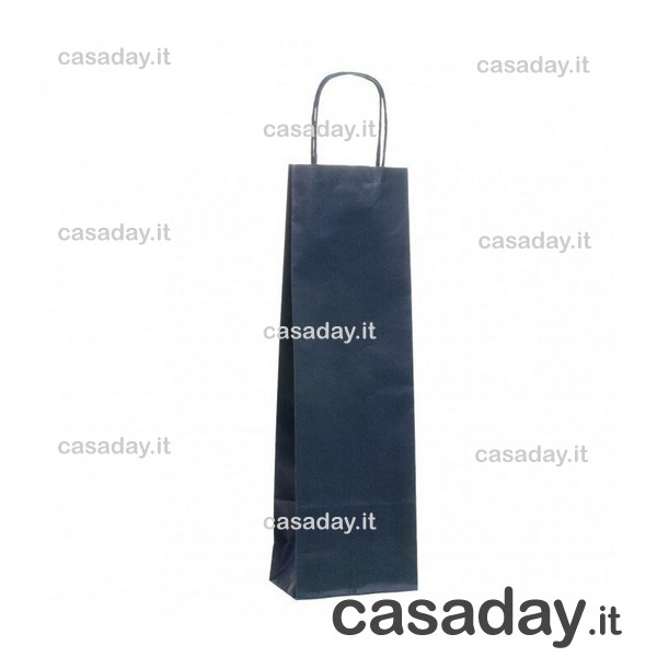 BORSA CARTA REGALO X BOTTIGLIE bbs