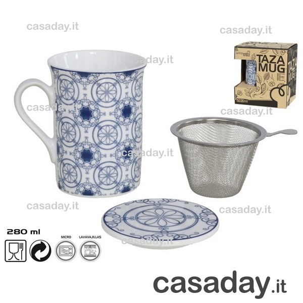 TISANIERA CERAMICA C-FILTRO INOX TISANIERA CERAMICA C-FILTRO INOX