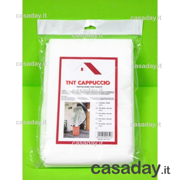 TELO ANTIGELO CAPPUCCIO CM. 100X160 PZ 3 