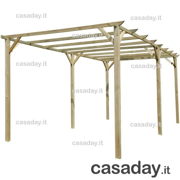 GAZEBO PERGOLA LEGNO 3X6 GAZEBO PERGOLA LEGNO 3X6