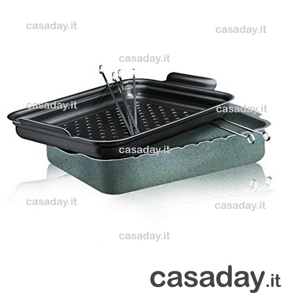 ROSTIERA TRUDI DOPPIA C-SPIEDINI bialetti