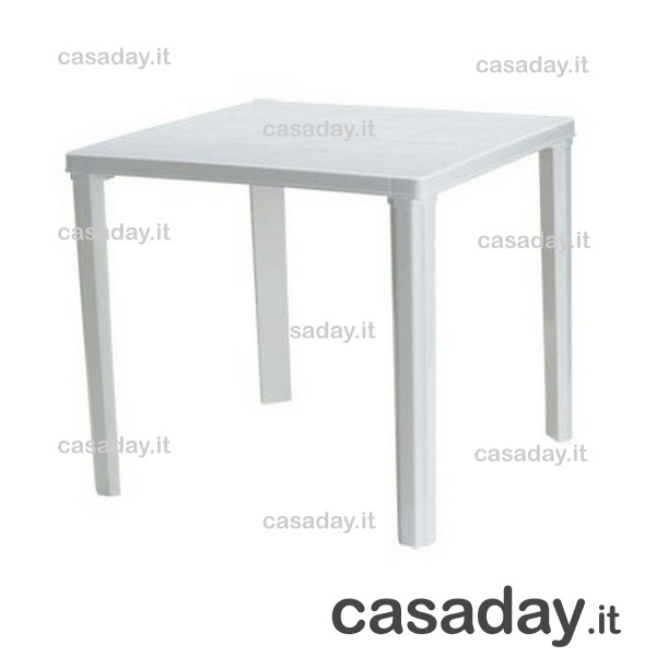 TAVOLO WEEKEND 80X80 BIANCO bica TAVOLO WEEKEND 80X80 BIANCO bica