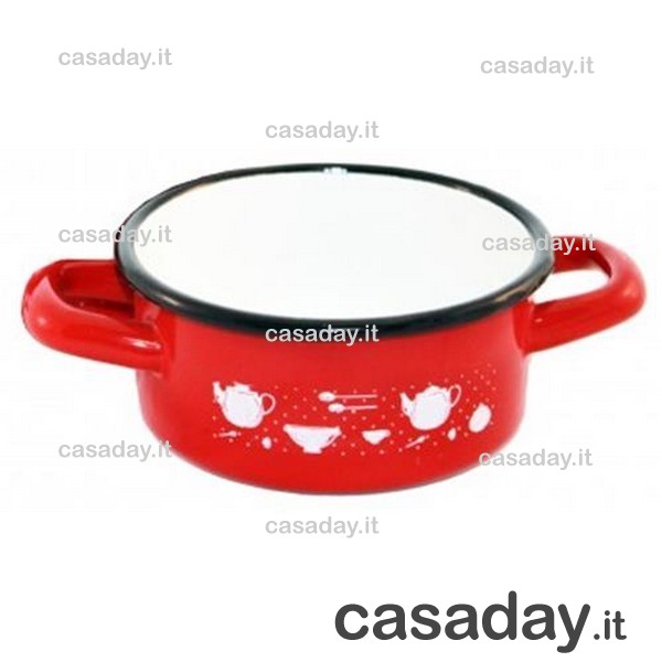 CASSERUOLA SMALTO CM.22 BASSA CASSERUOLA SMALTO CM.22 BASSA
