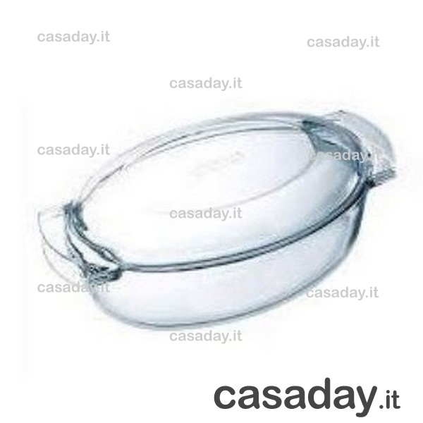 CASSERUOLA PIREX OVALE CM.28X17ca 