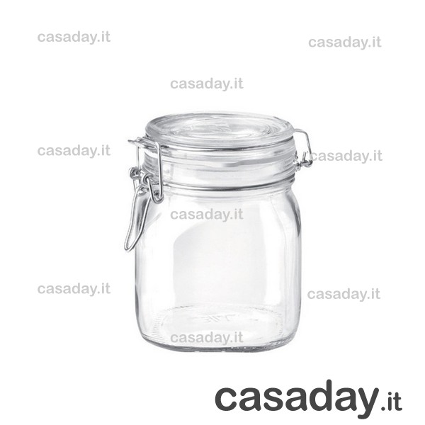 VASO VETRO ERMETICO FIDO KG.0,750 bormioli rocco VASO VETRO ERMETICO FIDO KG.0,750 bormioli rocco