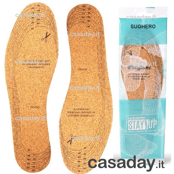 SOTTOPIEDI SUGHERO BLISTER 