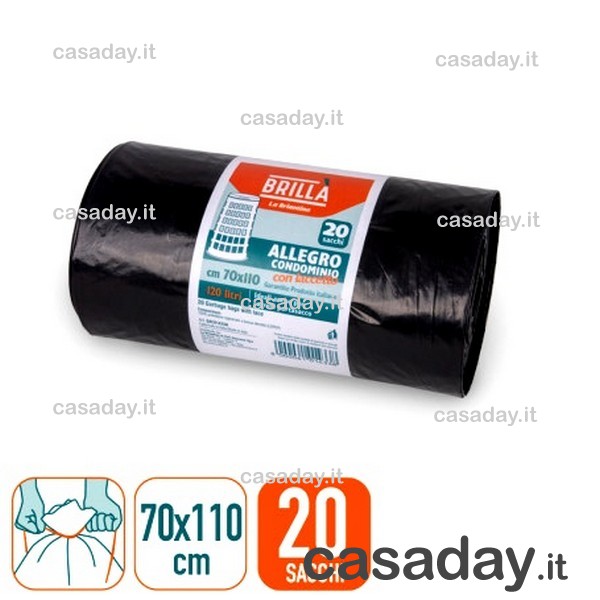 SACCHI X CONDOMINIO 70X110 PZ.20 SACCHI X CONDOMINIO 70X110 PZ.20