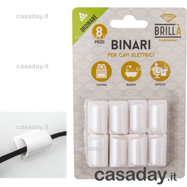 BINARI CAVI ELETTRICI PZ.8 