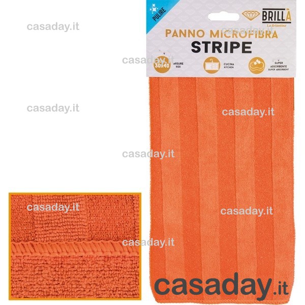 PANNO MICROFIBRA STRIPE 30X40 PANNO MICROFIBRA STRIPE 30X40