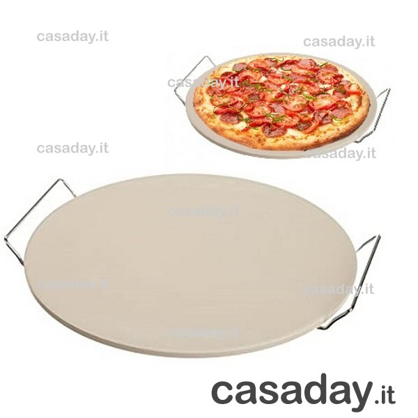 PIASTRA CUOCIPIZZA IN PIETRA CM.32 