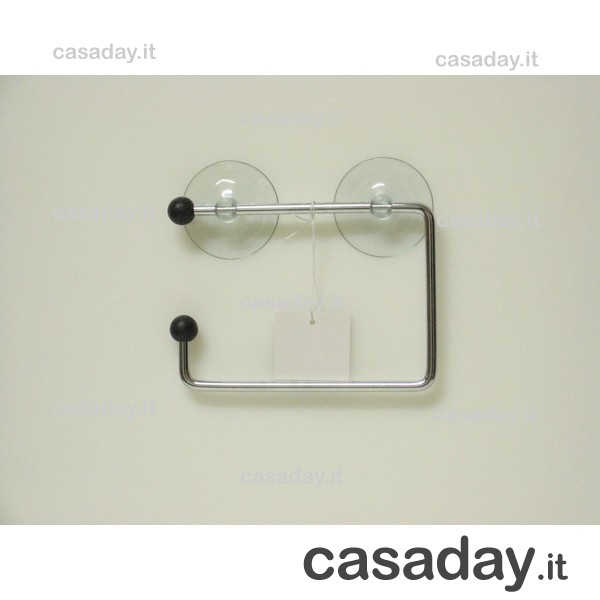 PORTAROTOLO VENTOSA INOX 57886 