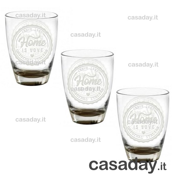 BICCHIERI FONTE DECPRATO PZ.3 cerve BICCHIERI FONTE DECPRATO PZ.3 cerve