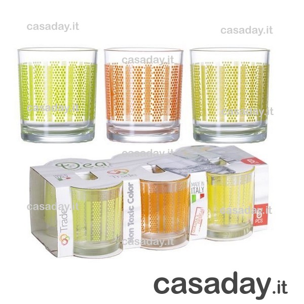 BICCHIERI PZ.6 DEA DOTS cerve BICCHIERI PZ.6 DEA DOTS cerve