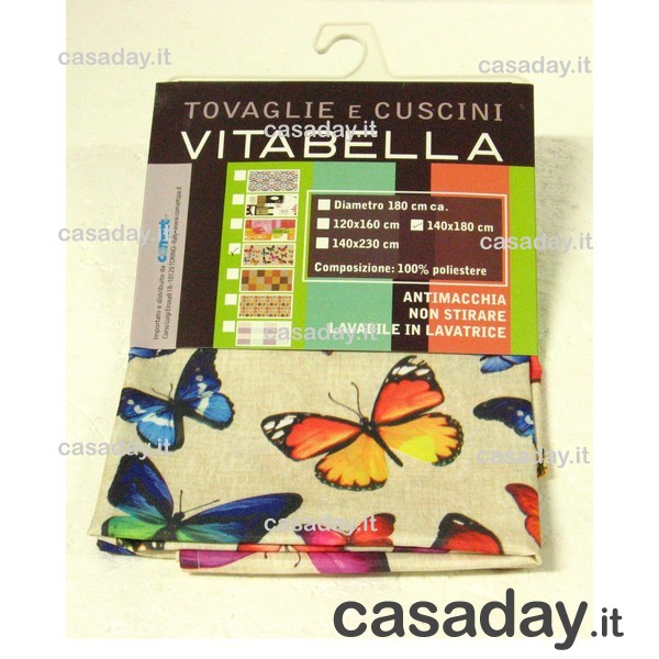 TOVAGLIA FARFALLE 140X180 