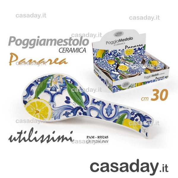 POGGIACUCCHIAIO CERAMICA cm.30 LARGO POGGIACUCCHIAIO CERAMICA cm.30 LARGO