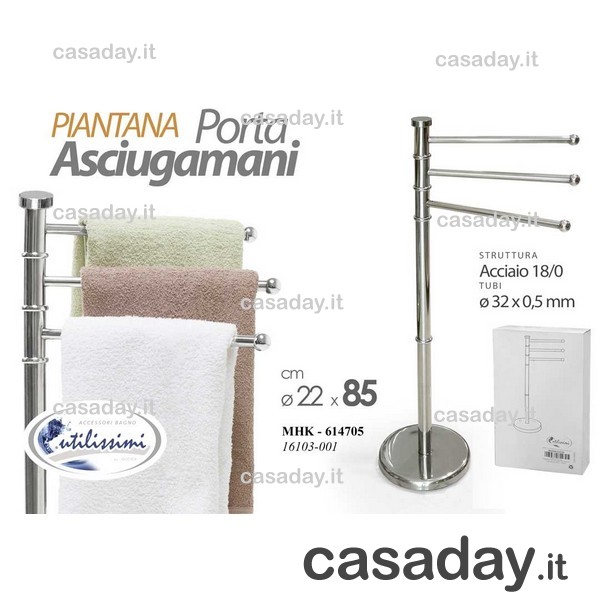 PIANTANA BAGNO SATINATO 