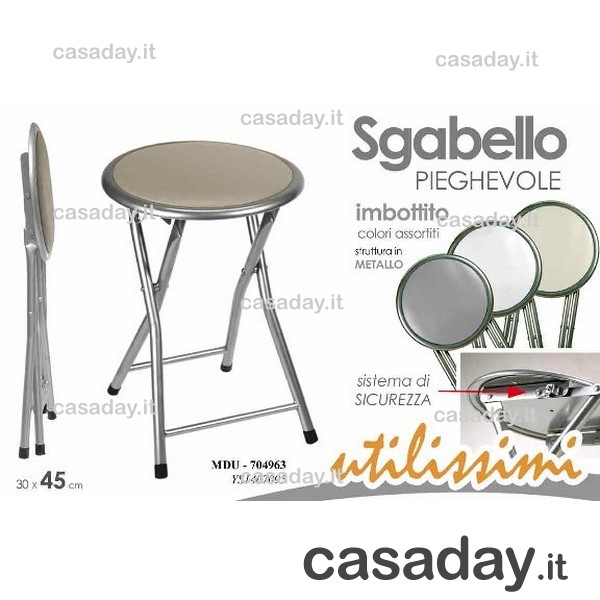 SGABELLO CHIUDIBILE ALTO SGABELLO CHIUDIBILE ALTO