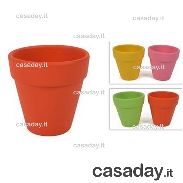 VASETTO TERRACOTTA COLOR. CM.9 VASETTO TERRACOTTA COLOR. CM.9