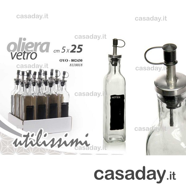 OLIERA VETRO DOSATORE + LAVAGNA CL.25 OLIERA VETRO DOSATORE + LAVAGNA CL.25