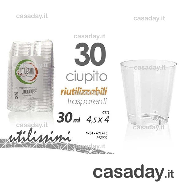 BICCHIERINI PZ.30 FINGER FOOD BICCHIERINI PZ.30 FINGER FOOD