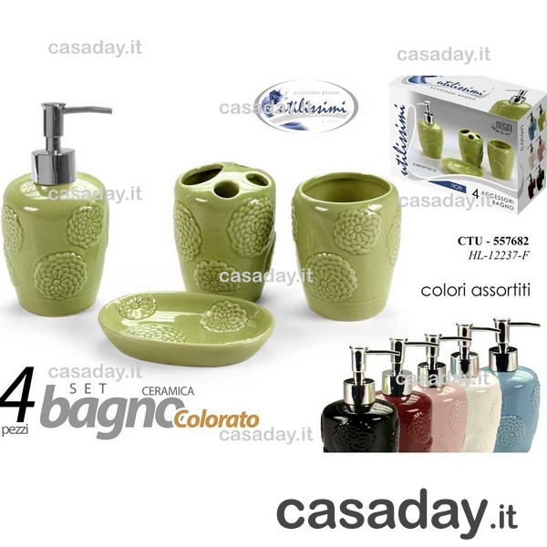 SET BAGNO CERAMICA PZ.4 SET BAGNO CERAMICA PZ.4