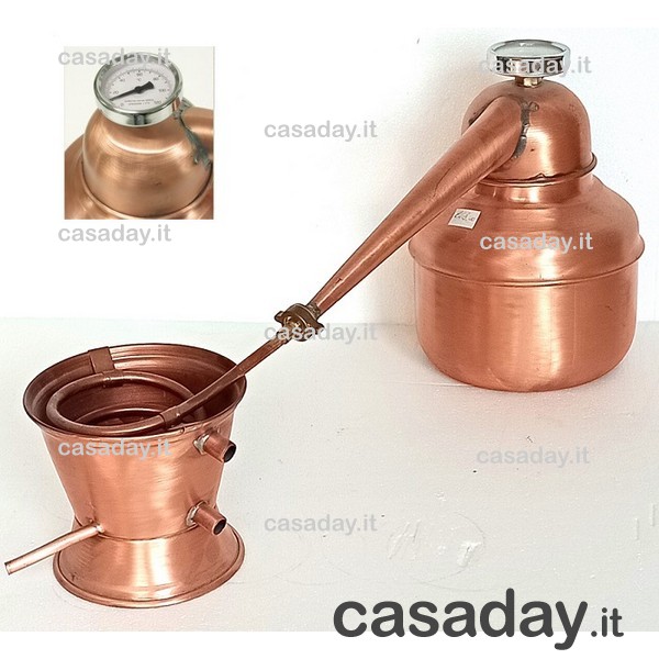 DISTILLATORE RAME LT.3 