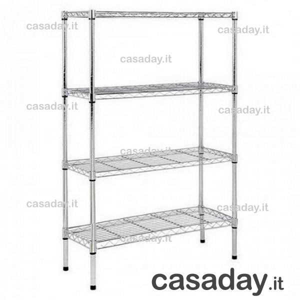 SCAFFALE CROMATO CM.160 4 PIANI SCAFFALE CROMATO CM.160 4 PIANI