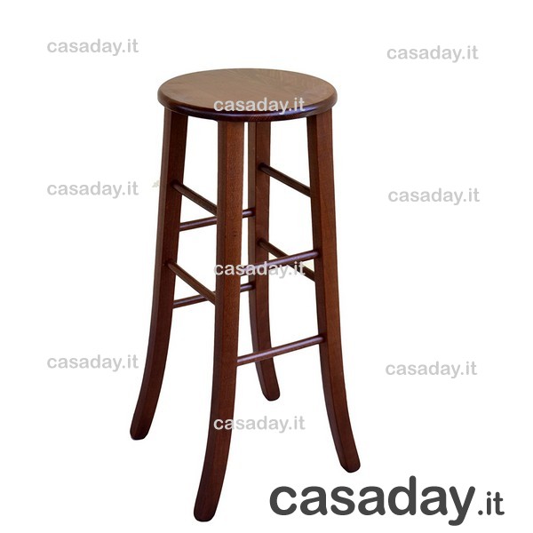 SGABELLO LEGNO ROT. H.70 4GAMBE SGABELLO LEGNO ROT. H.70 4GAMBE