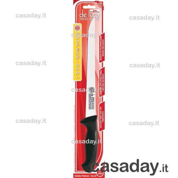 COLTELLO SFILETTARE CM.22 de luca coltellerie