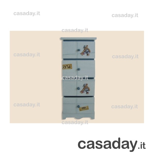 CASSETTIERA 4 CASS MEDI ORSI CAS4RJ-BJ CASSETTIERA 4 CASS MEDI ORSI CAS4RJ-BJ