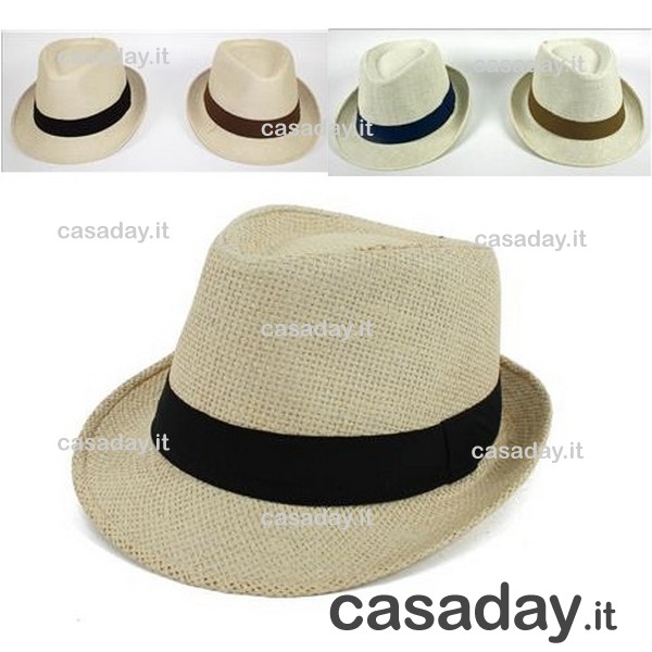CAPPELLO PANAMA RIVESTITO 