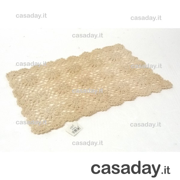 CENTRINO TOVAGLIETTA UNCINETTO CM.46X30 CENTRINO TOVAGLIETTA UNCINETTO CM.46X30