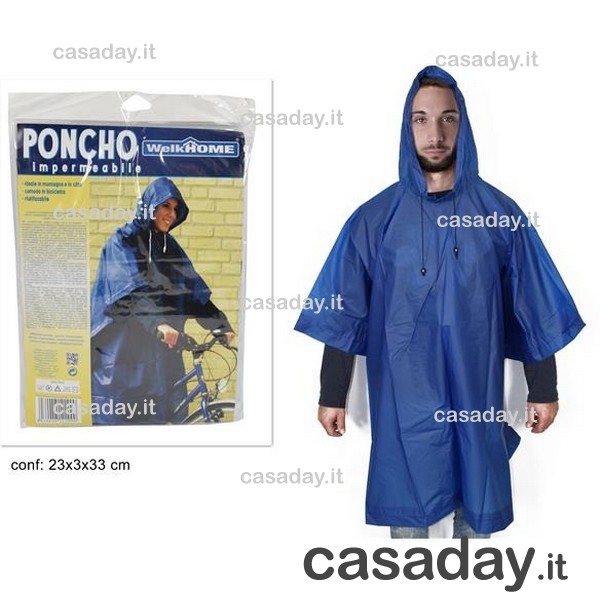 PONCHO IMPERMEABILE PESANTE PONCHO IMPERMEABILE PESANTE