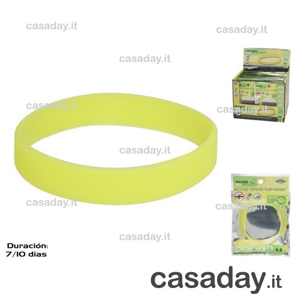 BRACCIALE ANTIZANZARE 6,5CM 10GG 