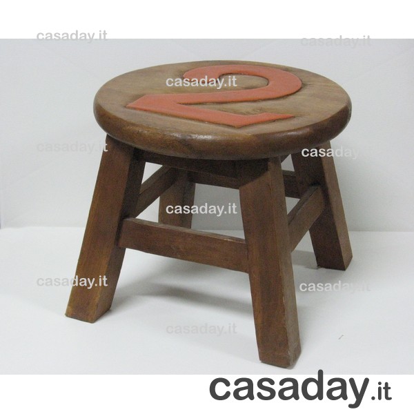 SGABELLO LEGNO BABY NUMERI-AUTO 36332 SGABELLO LEGNO BABY NUMERI-AUTO 36332